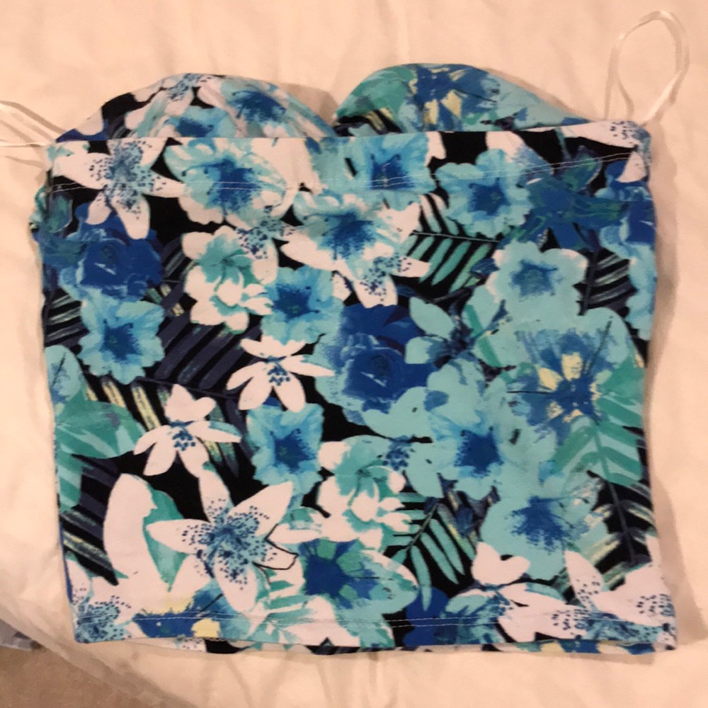 Floral Tube top💙💚 - Picture 2 of 3